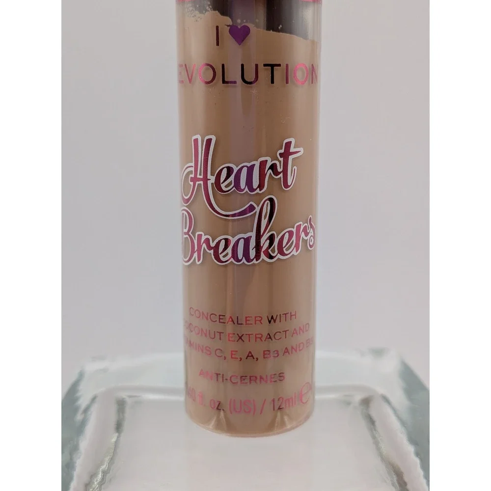 I Heart Revolution Heartbreakers Concealer Biscuit 12ml Set of 3 New Sealed